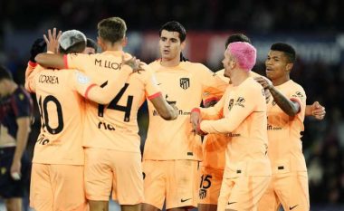 Atletico Madridi triumfon ndaj Levantes, kalon në çerekfinale të Kupës së Mbretit