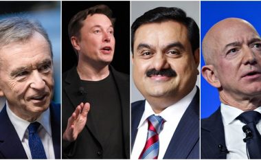 Kush janë pesë njerëzit më të pasur në botë për momentin?