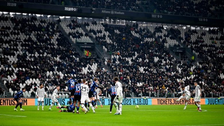 Juventusi zhgënjen në duelin e parë pas dënimit me 15 pikë – barazon në shtëpi me Atalantan