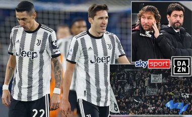 Mijëra tifozë të zemëruar të Juventusit anulojnë abonimet e tyre në Sky dhe DAZN në shenjë proteste për pikët e hequra