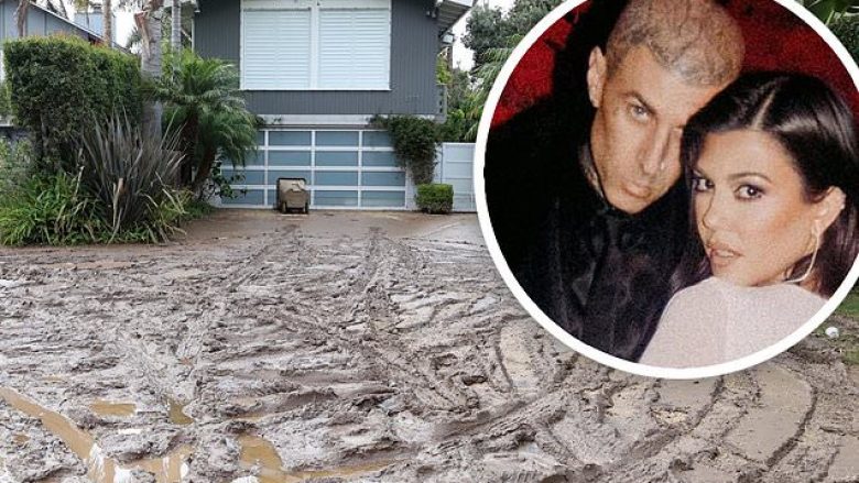 Shtëpia në vlerë 13 milionë euro e Kourtney Kardashian dhe Travis Barker bëhet ibret nga stuhia e ciklonit