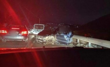 Katër të lënduar në një aksident në Kishnicë