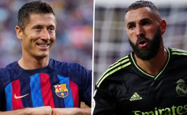 Golashënuesit më të mirë në La Liga për sezonin 2022/2023: Lewandowski, Benzema e Muriqi në garën për Pichichi