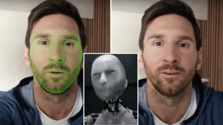 Softueri i inteligjencës artificiale përdor imazhin e Messit, me figurën që flet në disa gjuhë