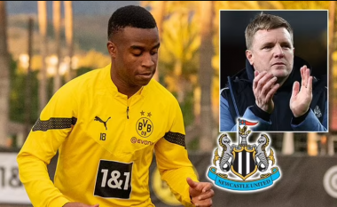 Newcastle gati t’i ofrojë pagë të madhe talentit Youssouf Moukoko që ta marr në Ligën Premier