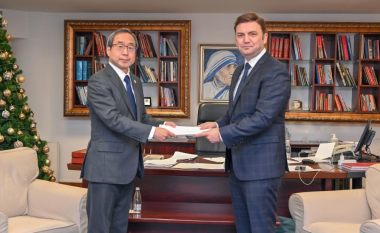 Bujar Osmani në takim me ambasadorin e ri japonez: Marrëdhëniet në mes RMV-së dhe Japonisë janë në nivelin më të lartë politik