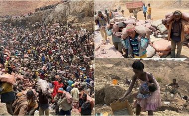 Nga atje ‘vijnë iPhone-ët, laptopët dhe makinat Tesla’: Pamje nga minierat kongoleze ku fëmijët paguhen 2 dollarë në ditë për të gërmuar për kobalt