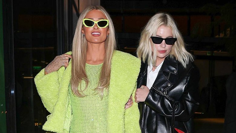 Paris Hilton prezantoi një veshje ngjyrë neoni në të cilën nuk mund të kalonte pa u vënë re