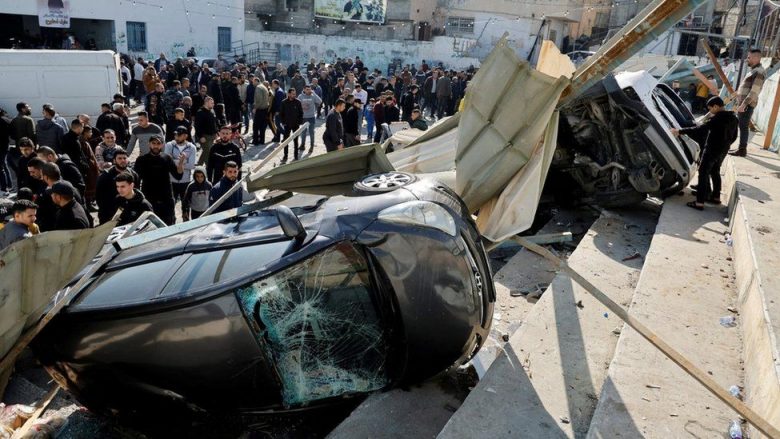 Nëntë palestinezë të vrarë në një sulm izraelit në Bregun Perëndimor
