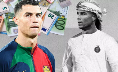 Edhe pas kalimit te Al Nassr, Ronaldo nuk është as për së afërmi lojtari më i pasur në botë - një lojtar është 15 herë më i pasur se portugezi