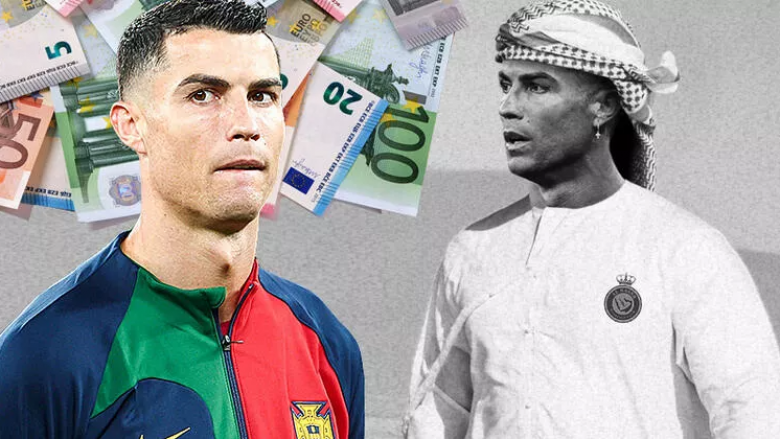 Edhe pas kalimit te Al Nassr, Ronaldo nuk është as për së afërmi lojtari më i pasur në botë – një lojtar është 15 herë më i pasur se portugezi