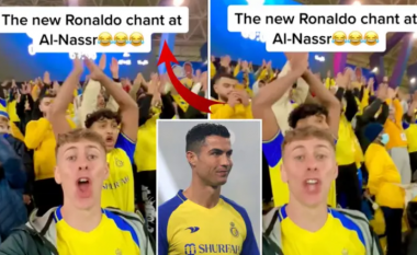 Aludohet se kënga e tifozëve të Al Nassr kushtuar Ronaldos, është e vjedhur dhe e turpshme