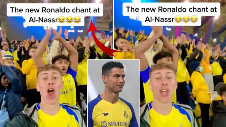 Aludohet se kënga e tifozëve të Al Nassr kushtuar Ronaldos, është e vjedhur dhe e turpshme