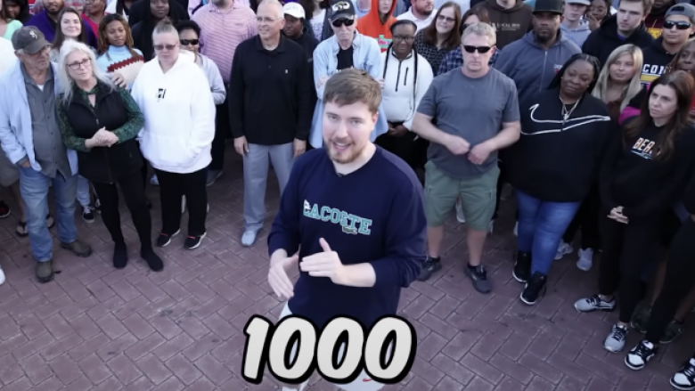 “YouTuberi” Mr Beast, 24 vjeç, paguan për të kuruar shikimin e 1,000 personave të verbër