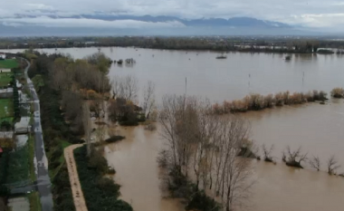 Përmbytje në Shkodër, 1400 hektarë tokë dhe 15 shtëpi në ujë