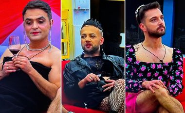 Plasin të qeshurat, meshkujt e Big Brother VIP Albania vishen si femra