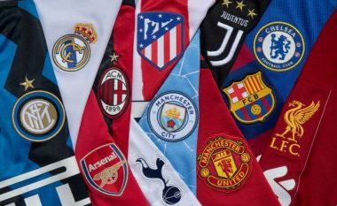 Dhjetë klubet që kanë shpenzuar më së shumti në pesë vitet e fundit – vetëm Juventusi futet në mes të nëntë ekipeve të Ligës Premier