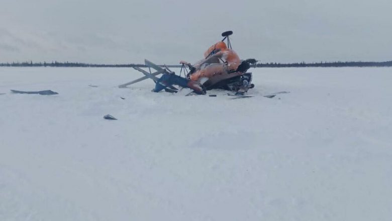 Rrëzohet një helikopter në qytetin rus Murmansk, lëndohen katër persona