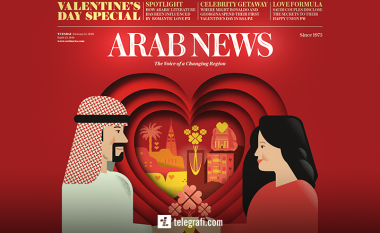 E papritur, në ballinën e gazetës më të madhe arabe “festohet” Shën Valentini