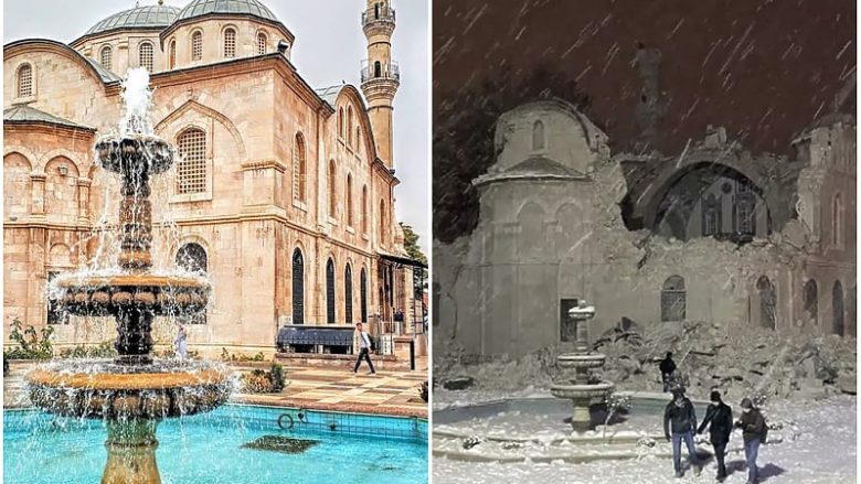 Para dhe pas tërmetit, xhamia e ndërtuar në shekullin e XIX u shkatërrua
