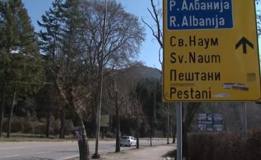 Rruga nga Shën Naumi për në Shqipëri e ngushtë dhe jo e sigurt