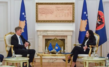 Osmani pret në takim shefin e EULEX-it, diskutojnë për zhvillimet e fundit në veri