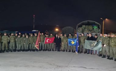 Kontingjenti i FSK-së niset drejt zonave të prekura nga tërmeti në Turqi