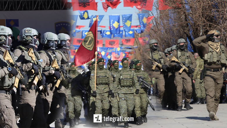 Parakalimi i trupave të FSK-së dhe Policisë së Kosovës në tri sheshet e Prishtinës, qytetarët i presin me duartrokitje