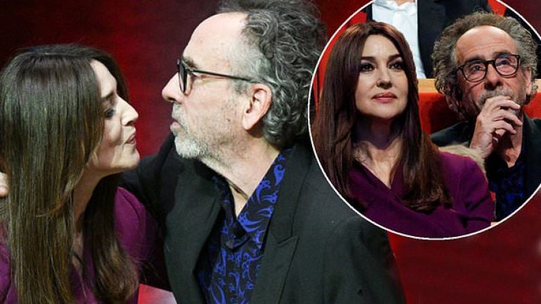 Monica Bellucci dhe Tim Burton flitet se janë në një lidhje dashurie prej katër muajsh