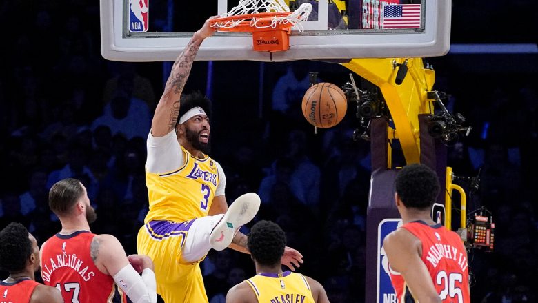Lakers kthehet te fitorja, triumfojnë ndaj Pelicans