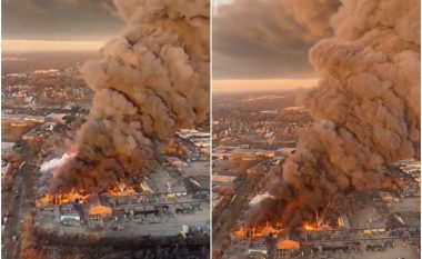 Një fabrikë në Chicago Heights shkatërrohet nga një zjarr masiv