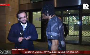 E pazakontë: Gazetarët Ahmeti e Sadiku përballen me aktivistin e dhunshëm ambientalist gjatë raportimit në Bruksel