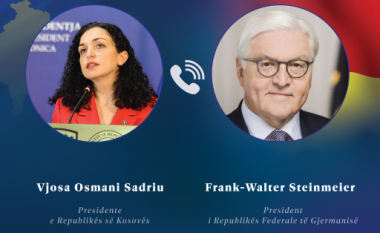 Osmani bisedë telefonike me presidentin e Gjermanisë: Propozimi evropian, momentum i veçantë
