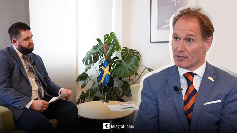 Ambasadori Westerlund për Telegrafin: Ka interes nga kompanitë suedeze që të vijnë në Kosovë, është momenti i duhur të hapet Oda Suedeze e Bizneseve
