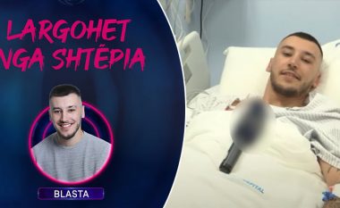 Pas lëndimit dhe shtrimit në spital, Blasta detyrohet të ndërpresë garën në Big Brother VIP Kosova