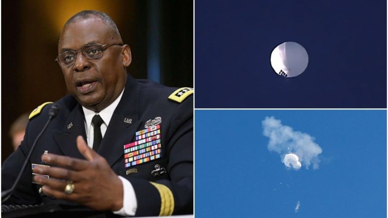Sekretari amerikan i Mbrojtjes: Qeveria kineze po e përdorte balonën për të “mbikëqyrur vendet strategjike” në SHBA