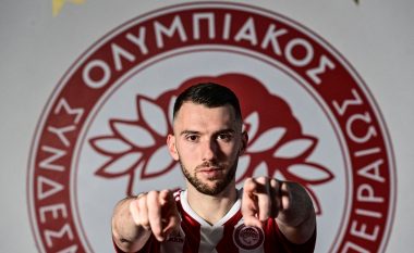 Zymer Bytyqi flet si lojtar i Olympiacosit: Jam i lumtur që jam në këtë klub të madh, objektivi është titulli kampion dhe kupa