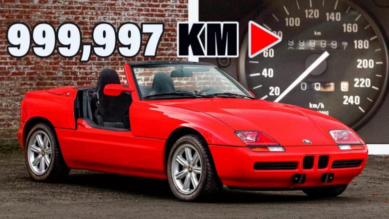 A e dini se kjo veturë BMW Z1 ‘e pa dalë në rrugë’ në odometrin e saj ka 999,997 kilometra?