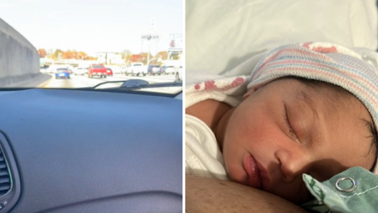 Nuk arrin të shkojë në maternitet: Nëna publikoi videon e pabesueshme të lindjes së fëmijës në veturë
