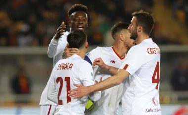Notat e lojtarëve, Lecce 1-1 Roma: Falcone dhe Dybala më të mirët në fushë