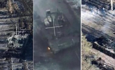 Ukrainasit shkatërrojnë krenarinë e ushtrisë ruse "BMPT Terminator"