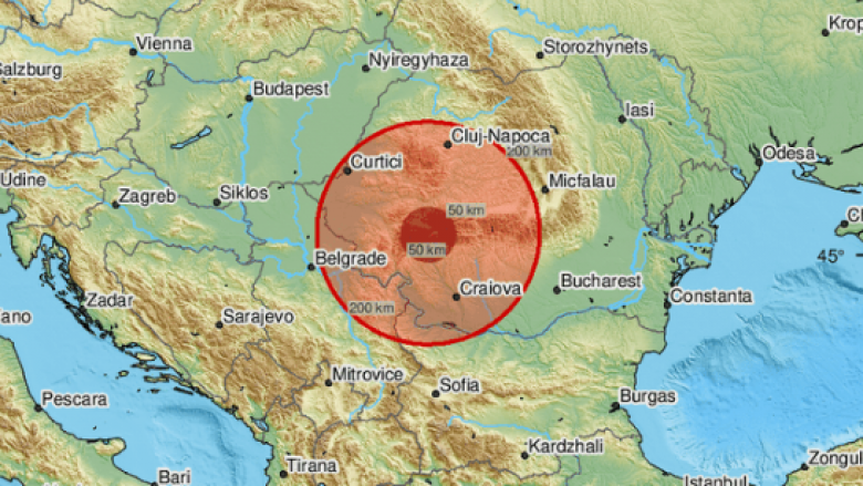 Lëkundet toka në Rumani – tërmeti i 26-të brenda tre ditëve