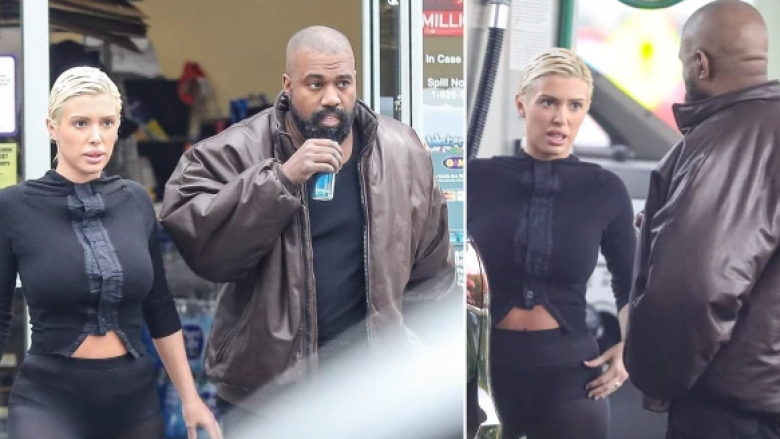 Çifti i ri, Kanye West dhe Bianca Censori fotografohen me plot stil në Los Angeles