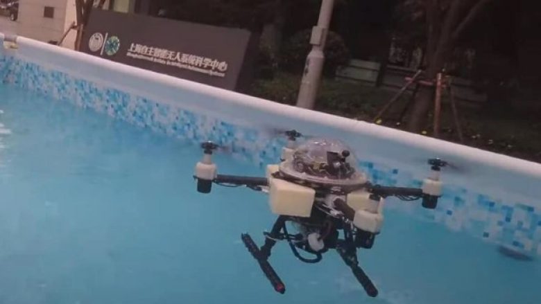 Droni Mirs-X mund të fluturojë dhe notojë, aplikacioni është i gjithanshëm