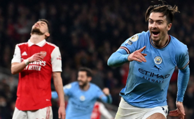 Manchester City mposht Arsenalin në ‘Emirates’ dhe ia rrëmben pozitën e parë