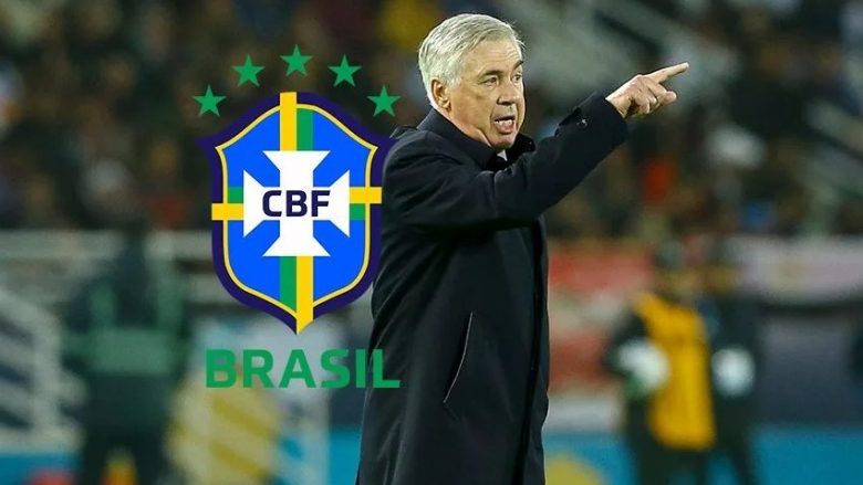 Carlo Ancelotti dhe Federata Braziliane e Futbollit mohojnë lajmin se ka marrëveshjes mes tyre për rolin e përzgjedhësit