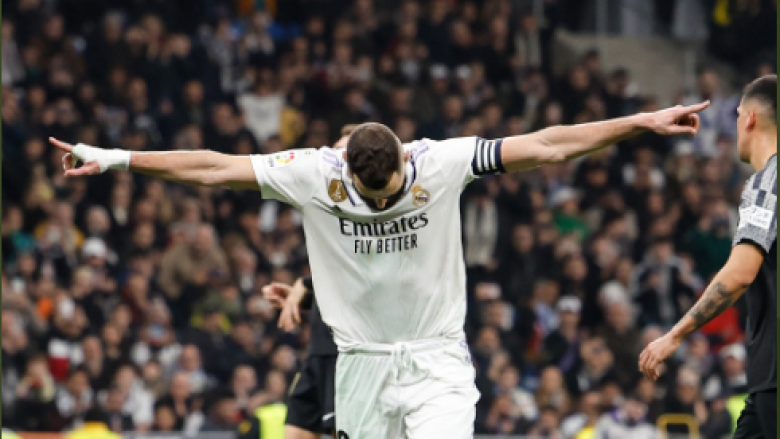 Real Madrid 4-0 Elche: Benzema vlerësohet lartë  