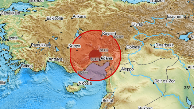 Tërmet i ri në Turqi