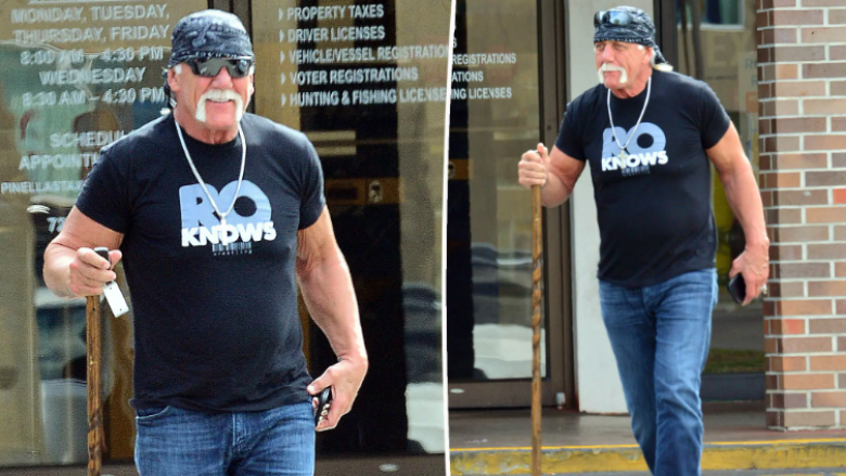 Hulk Hogan shihet për herë të parë në publik mes pretendimeve se ishte paralizuar pas operacionit të fundit