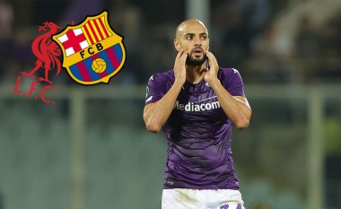 Fiorentina mesazh Barcelonës dhe Arsenalit, të gatshëm të dëgjojnë ofertat për Amrabat